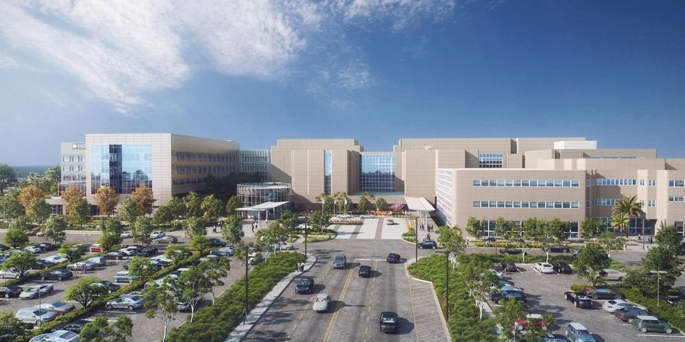 Kaiser Permanente Riverside &mdash; the new rotunda lobby entrance