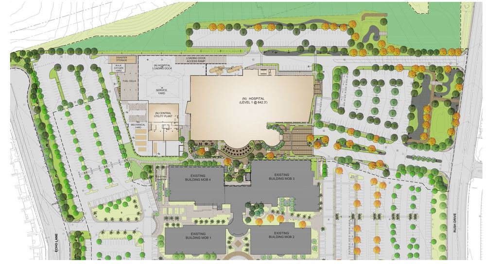 Kaiser Permanente San Marcos &mdash; campus landscape plan