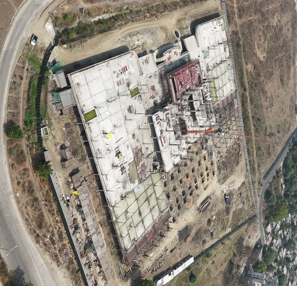 Structural work on site, 2026
